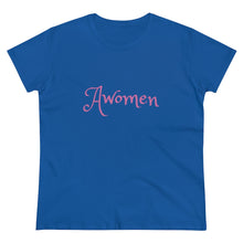 Load image into Gallery viewer, Awomen Apparel Women's Heavy Cotton Tee