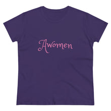 Load image into Gallery viewer, Awomen Apparel Women's Heavy Cotton Tee