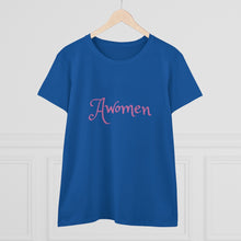 Load image into Gallery viewer, Awomen Apparel Women's Heavy Cotton Tee