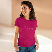 Load image into Gallery viewer, Awomen Apparel Women's Heavy Cotton Tee