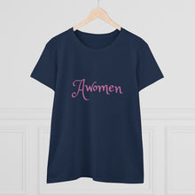 Load image into Gallery viewer, Awomen Apparel Women's Heavy Cotton Tee