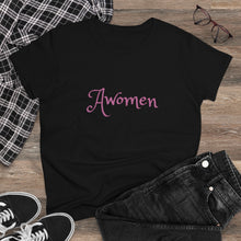 Load image into Gallery viewer, Awomen Apparel Women's Heavy Cotton Tee