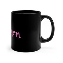 Load image into Gallery viewer, Awomen Apparel Black mug 11oz
