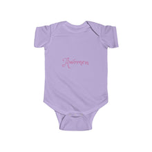 Load image into Gallery viewer, Awomen Apparel Infant Fine Jersey Bodysuit