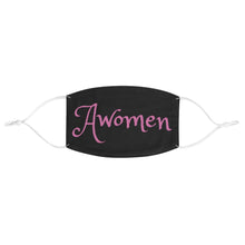 Load image into Gallery viewer, Awomen Apparel Fabric Face Mask