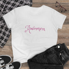 Load image into Gallery viewer, Awomen Apparel Women's Heavy Cotton Tee