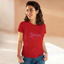 Load image into Gallery viewer, Awomen Apparel Women's Heavy Cotton Tee