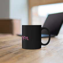 Load image into Gallery viewer, Awomen Apparel Black mug 11oz