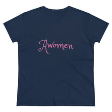 Load image into Gallery viewer, Awomen Apparel Women's Heavy Cotton Tee