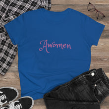 Load image into Gallery viewer, Awomen Apparel Women's Heavy Cotton Tee