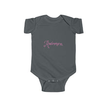 Load image into Gallery viewer, Awomen Apparel Infant Fine Jersey Bodysuit