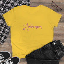 Load image into Gallery viewer, Awomen Apparel Women's Heavy Cotton Tee