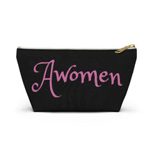 Load image into Gallery viewer, Awomen Travel Accessory Pouch w T-bottom