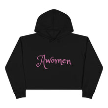 Load image into Gallery viewer, Awomen Apparel Crop Hoodie