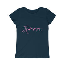 Load image into Gallery viewer, Awomen Apparel Girls Princess Tee