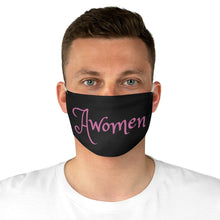 Load image into Gallery viewer, Awomen Apparel Fabric Face Mask