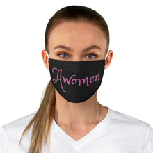 Load image into Gallery viewer, Awomen Apparel Fabric Face Mask