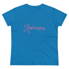 Load image into Gallery viewer, Awomen Apparel Women's Heavy Cotton Tee