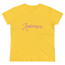 Load image into Gallery viewer, Awomen Apparel Women's Heavy Cotton Tee