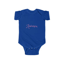 Load image into Gallery viewer, Awomen Apparel Infant Fine Jersey Bodysuit