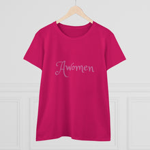 Load image into Gallery viewer, Awomen Apparel Women's Heavy Cotton Tee