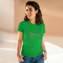 Load image into Gallery viewer, Awomen Apparel Women's Heavy Cotton Tee