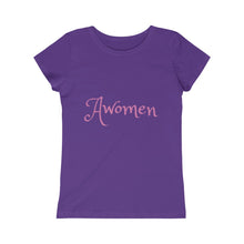 Load image into Gallery viewer, Awomen Apparel Girls Princess Tee