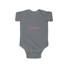 Load image into Gallery viewer, Awomen Apparel Infant Fine Jersey Bodysuit
