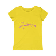 Load image into Gallery viewer, Awomen Apparel Girls Princess Tee