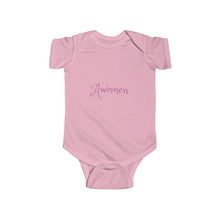 Load image into Gallery viewer, Awomen Apparel Infant Fine Jersey Bodysuit