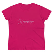 Load image into Gallery viewer, Awomen Apparel Women's Heavy Cotton Tee
