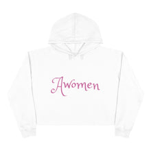 Load image into Gallery viewer, Awomen Apparel Crop Hoodie
