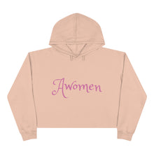 Load image into Gallery viewer, Awomen Apparel Crop Hoodie
