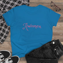 Load image into Gallery viewer, Awomen Apparel Women&#39;s Heavy Cotton Tee
