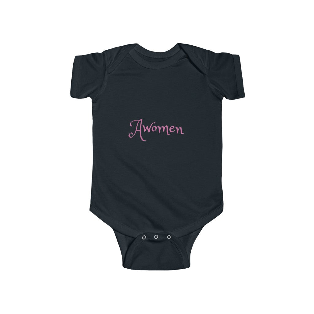 Awomen Apparel Infant Fine Jersey Bodysuit