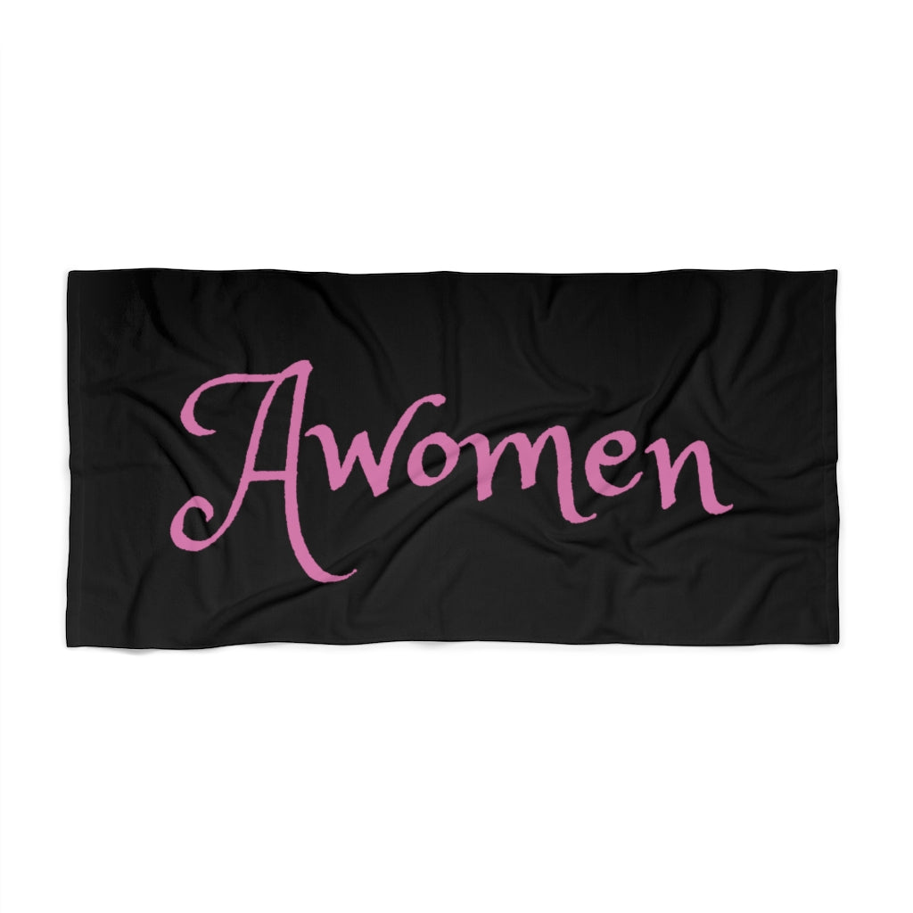 Awomen Apparel Beach Towel